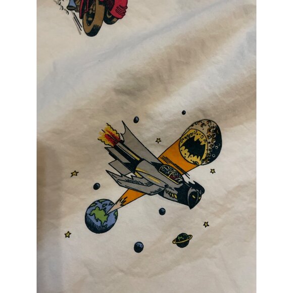 Pottery Barn Kids Batman Full Sheet Set Please Read - Picture 11 of 14